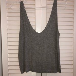 Brandy Melville grey tank top